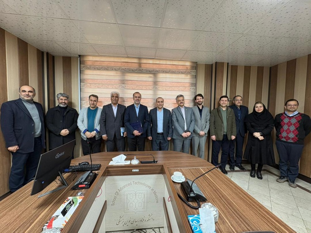 مراسم تودیع و معارفه معاون اداری و مالی دانشکده فناوری‌های نوین پزشکی برگزار شد